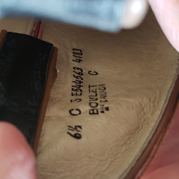 Boulet Cowboy Boots - Picture 4 of 4